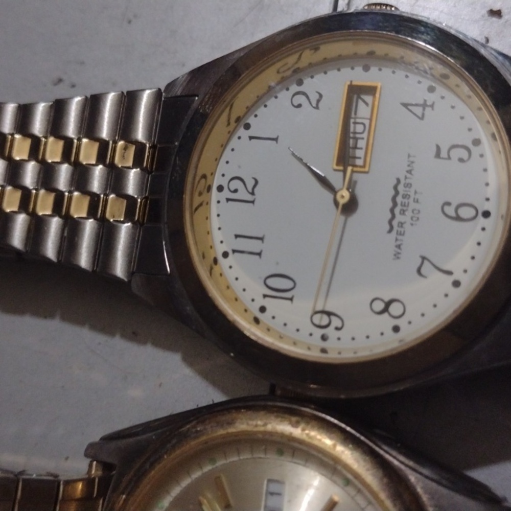 Elgin Gold and Silver Watches - Picture 3 of 3